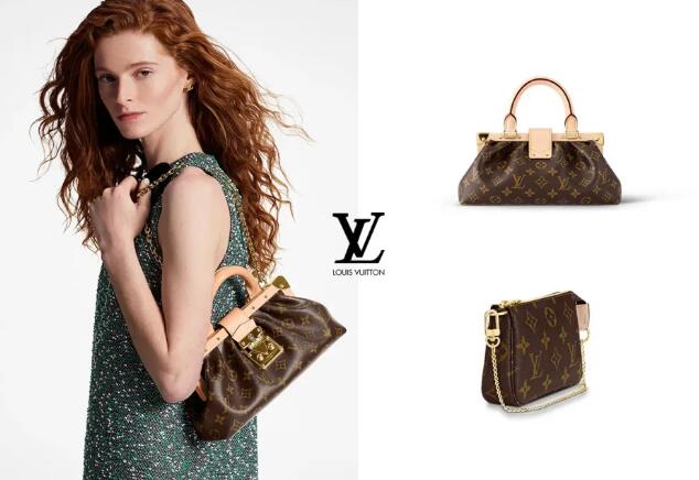 Louis Vuitton 兩款時髦小手袋，Monogram 家族搶手新成員！
